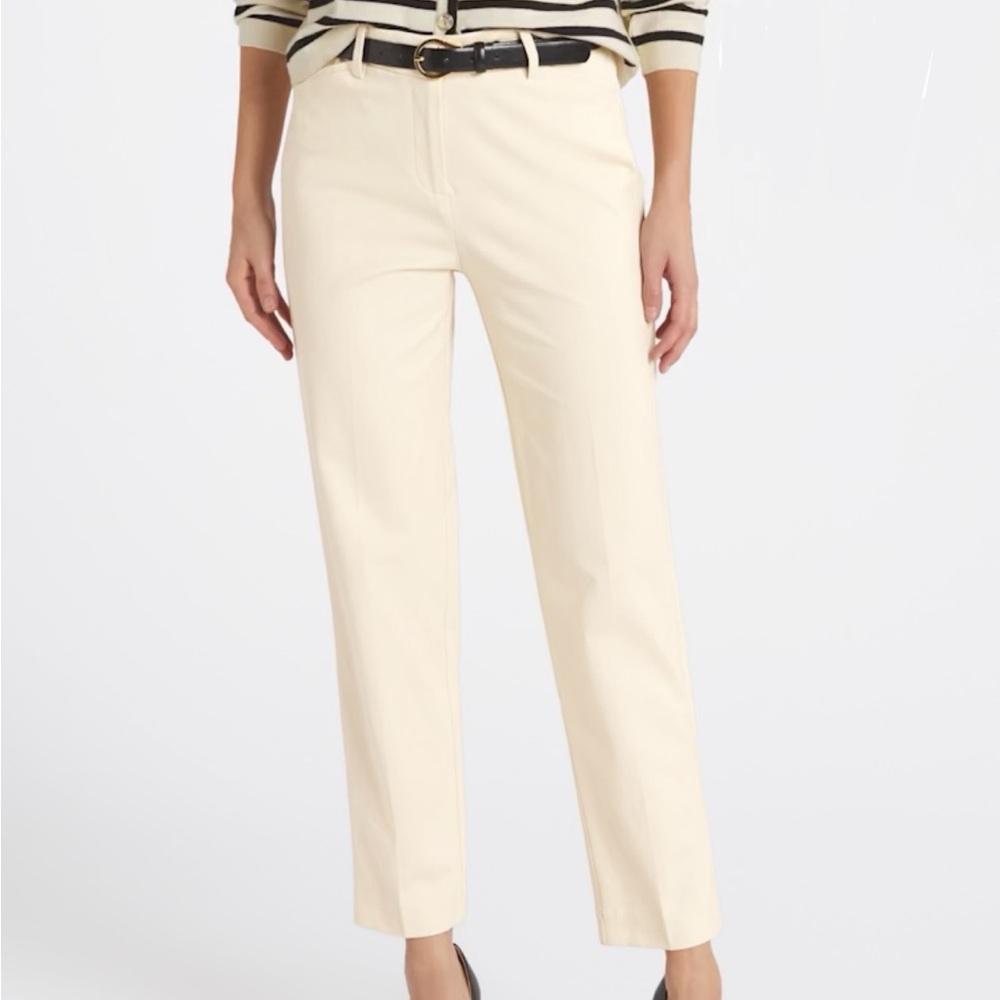 41 Hawthorn Cream Amari Straight Leg Pants